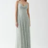 Coast Cowl Neck Corset Full Skirted Bridesmaids Maxi Dress
