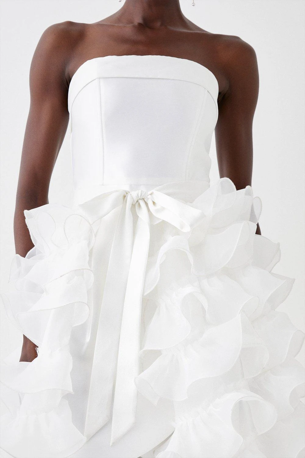 Coast Mega Tiered Ruffle Bridal Belt Skirt 2 Coast Mega Tiered Ruffle Bridal Belt Skirt - Image 2