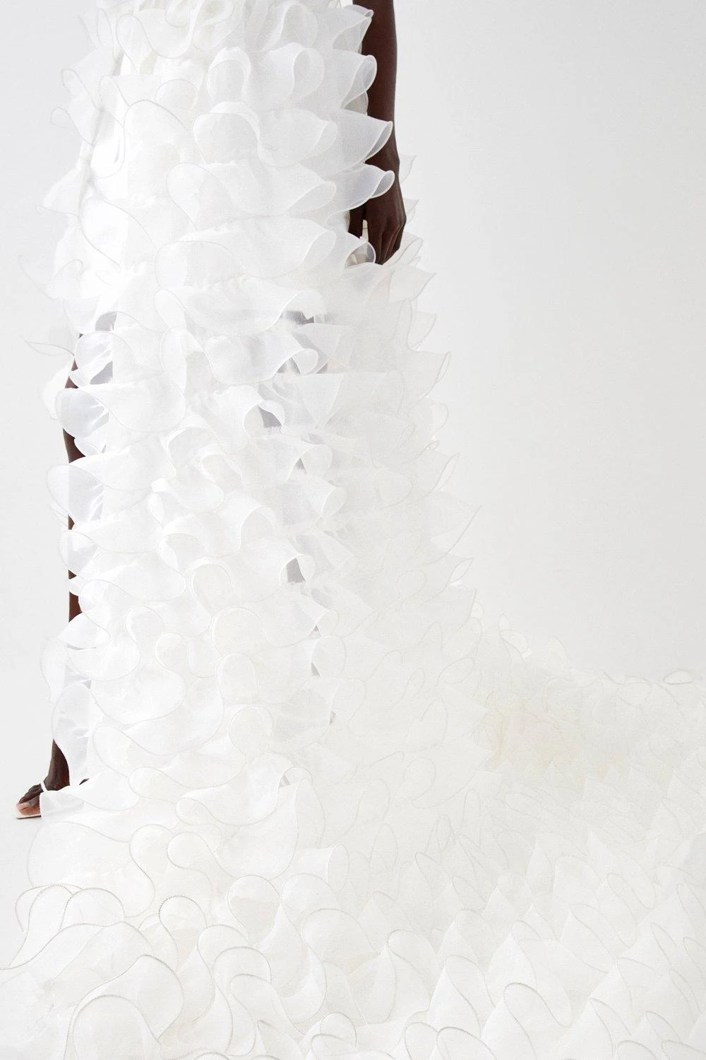 Coast Mega Tiered Ruffle Bridal Belt Skirt 4 Coast Mega Tiered Ruffle Bridal Belt Skirt - Image 4