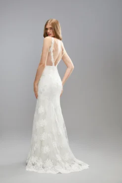 Coast Premium Sweetheart Lace Applique Strappy Wedding Dress -Coast Shop bcc04875 ivory xl 5 scaled