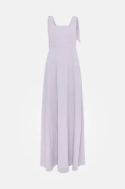 Coast Tie Shoulder Georgette Bridesmaids Maxi Dress -Coast Shop bcc04900 lilac20haze xl 3