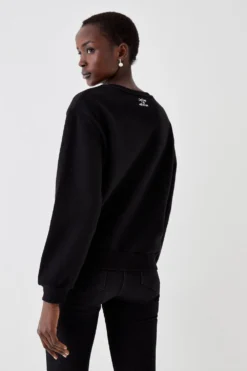 Coast Bridesmaid Embroidered Sweatshirt -Coast Shop bcc05190 black xl 3