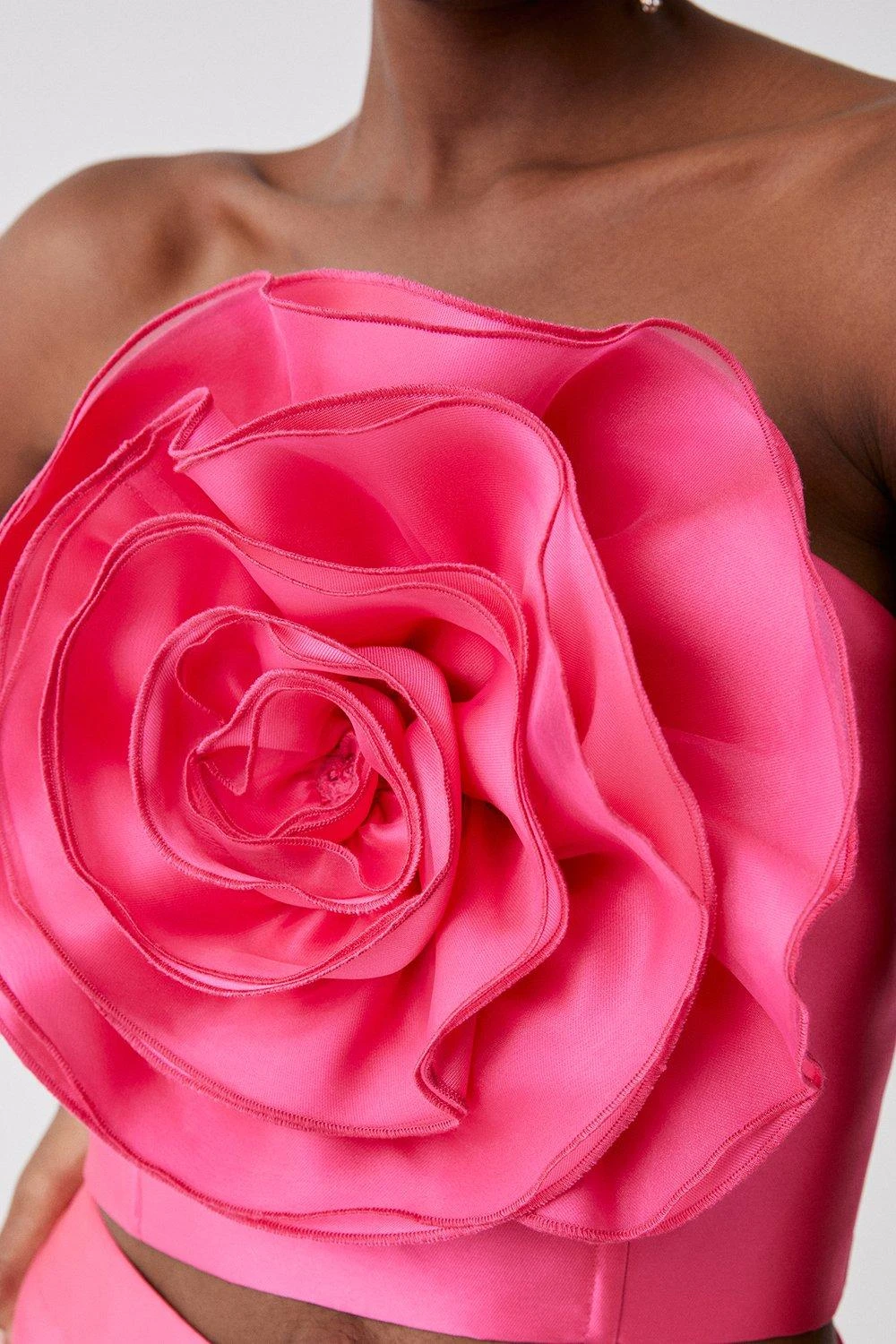 Coast 3d Rose Crop Top 2 Coast 3d Rose Crop Top - Image 2