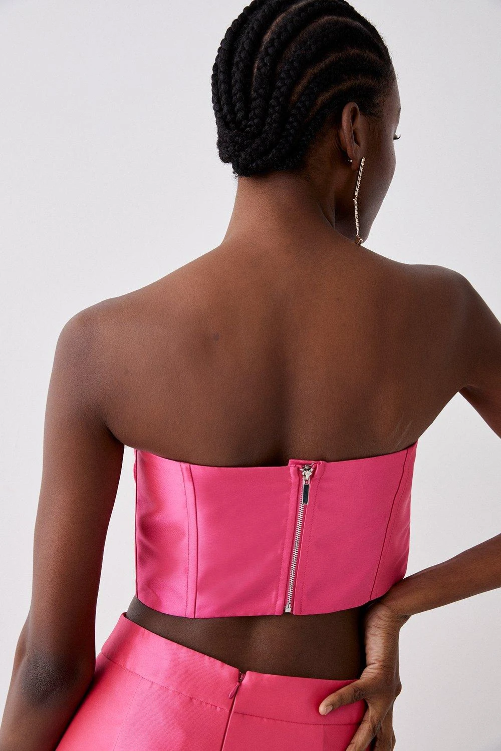 Coast 3d Rose Crop Top 3 Coast 3d Rose Crop Top - Image 3