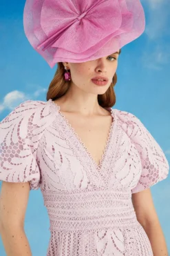 Coast Lisa Tan Puff Sleeve Lace Pencil Dress 6 Coast Lisa Tan Puff Sleeve Lace Pencil Dress -Coast Shop bcc05543 lilac xl 2