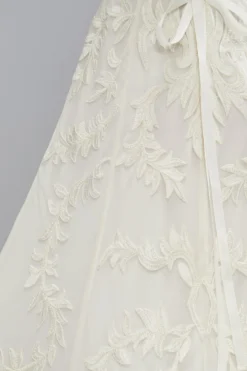 Coast Premium Corded Embroidery Bridal Maxi Dress With Belt -Coast Shop bcc05609 ecru xl 3 scaled