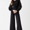 Coast Premium Crepe Lace Jumpsuit
