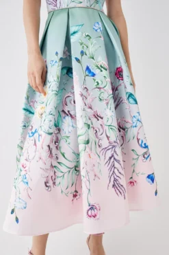 Coast The Collector Knot Neck Twill Dress -Coast Shop bcc05706 green xl 3