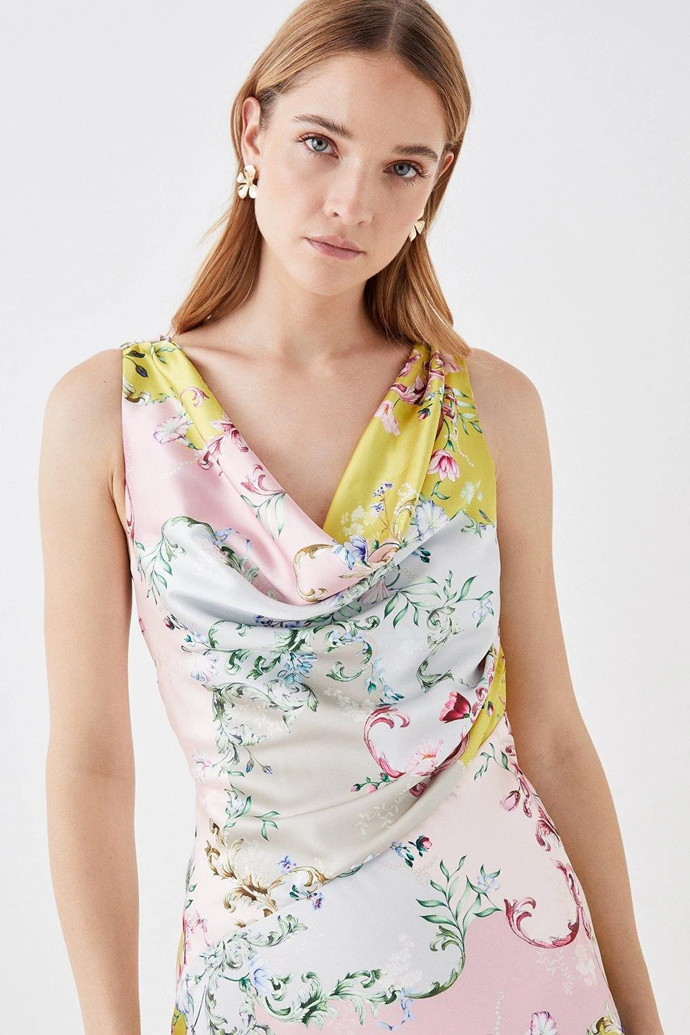 Coast The Collector Satin Bias Cut Midaxi Dress 3 Coast The Collector Satin Bias Cut Midaxi Dress - Image 3