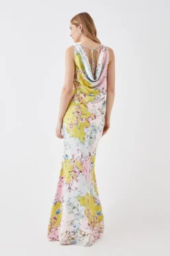 Coast The Collector Satin Bias Cut Midaxi Dress 9 Coast The Collector Satin Bias Cut Midaxi Dress -Coast Shop bcc05712 chartreuse xl 4