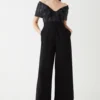 Coast Stripe Organza Bardot Jumpsuit