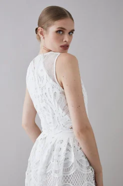 Coast Lace Shell Top -Coast Shop bcc05752 white xl 2