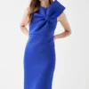 Coast Bow Bodice Scuba Pencil Dress