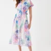 Coast Belted Organza Shirt Dress