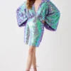 Coast Statement Sequin Kimono Mini Dress