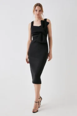 Coast Bow Scuba Pencil Dress
