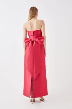 Coast Statement Bow Back Bardot Gown
