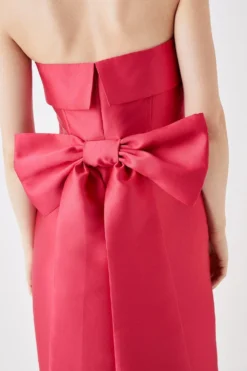 Coast Statement Bow Back Bardot Gown -Coast Shop bcc05995 lipstick xl 2