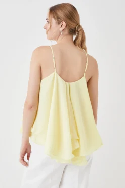 Coast Yellow Ruffle Hem Cami Top 5 Coast Yellow Ruffle Hem Cami Top -Coast Shop bcc06022 yellow xl 2